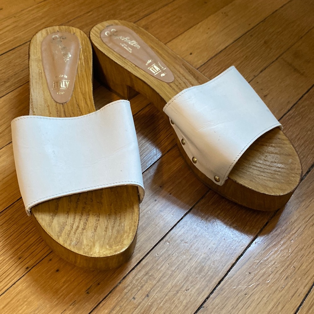 SEYCHELLES GOOD SPIRITS HEELED CLOGS